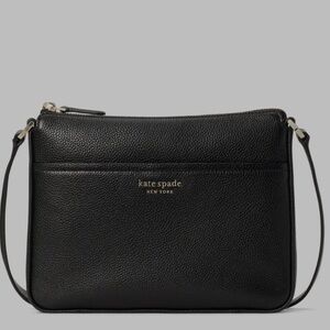 Kate Spade Sleek Black Crossbody Bag